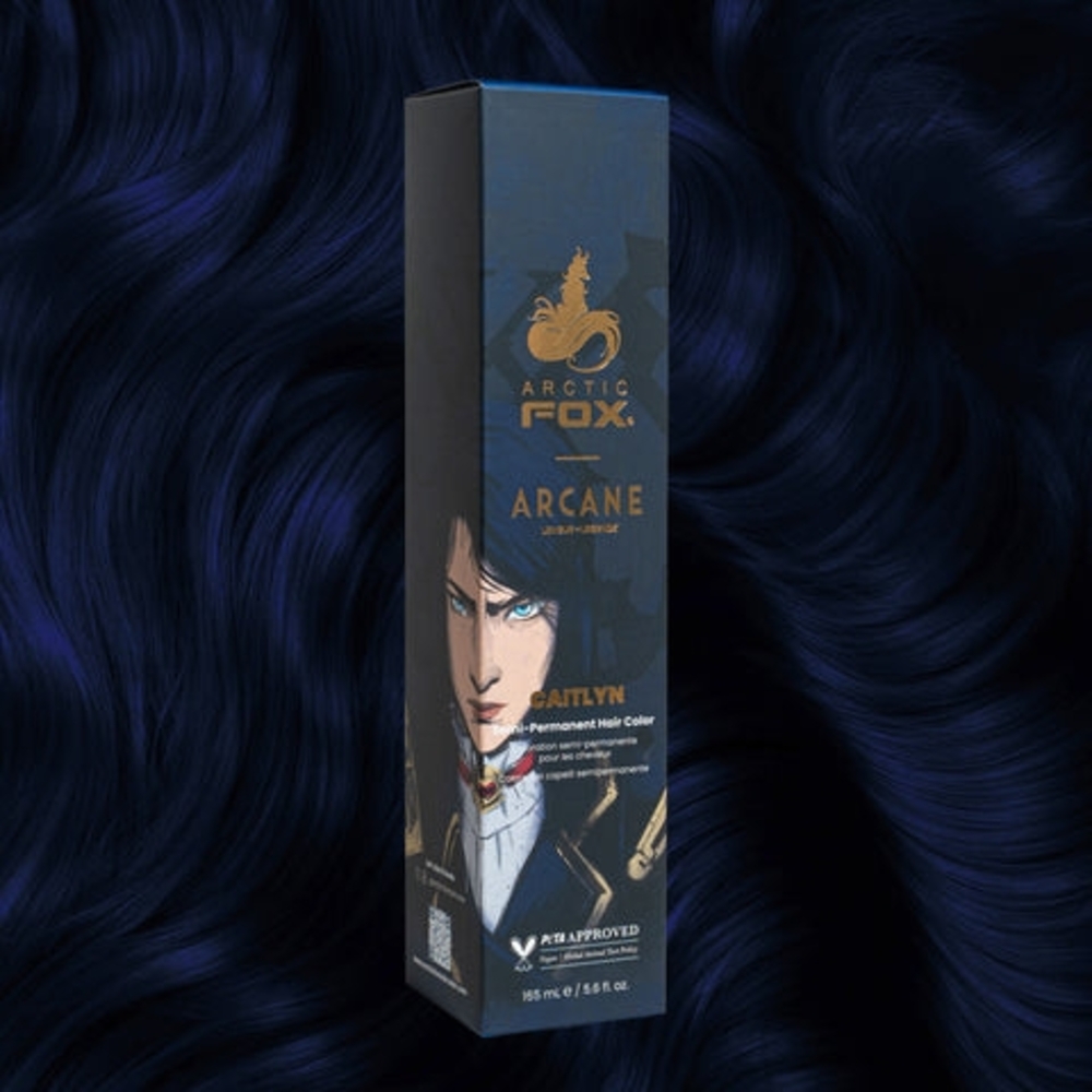 Arctic Fox Dark Blue Indigo Caitlin Arcane limited Edition LOL Hair Dye Vegan